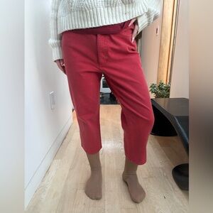 CAMBIO Coral Cropped Jeans 6